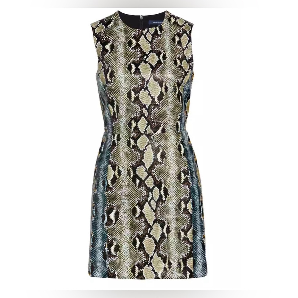 French Connection — Color, Multicolor Snakeskin — Size 8 — Like New, Worn Once - Picture 5 of 7
